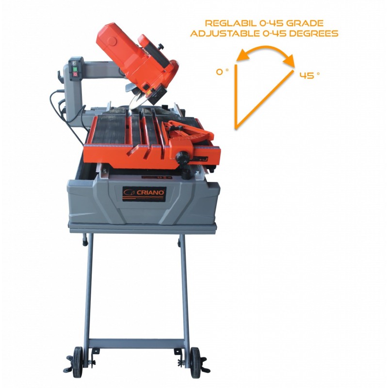 Masina electrica de taiat gresia, faianta, piatra, caramida, materiale dure, 61cm, 1650W, PRO - CNO-TE250X