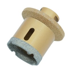 Carota Diamantata pentru ventil scurgeri in gresie portelanata, piatra, compozit, - diam. 45mm, 60mm 60° - Premium - DXDY.GOLDri Carota Diamantata pentru ventil scurgeri in gresie portelanata, piatra, compozit, - diam. 45mm, 60mm 60° - Premium - DXDY.GOLDri