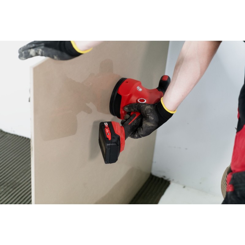 Vibrator cu ventuza pt. placi ceramice, QUAKE cu acumulator, sarcina max. 50kg - RUBI-60934