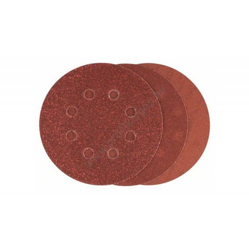 Bosch Set 6buc foi abrazive C430 125mm, 60 120 240