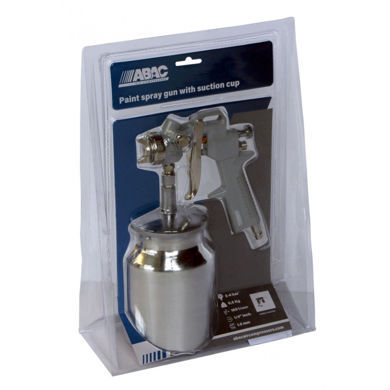 Pistol pneumatic de vopsit G-541A - duza 1.5mm, 4 bari - ABAC-2809913541