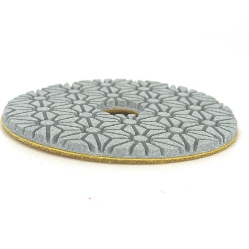 SET 3 paduri / dischete diamantate pt. slefuire uscata in 3 etape Ø100mm #50-1000 - DXDY.DRYPAD.100.3STEP