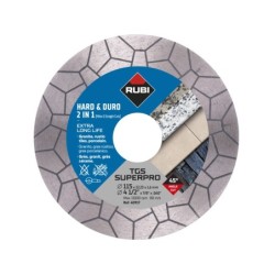 Disc diamantat pt. materiale foarte dure 2in1 pentru taiat si slefuit, 125mm, TGS 125 SuperPro - RUBI-40918