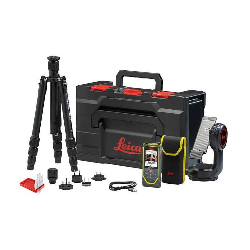 Pachet P2P - Telemetru Laser 250m Avansat, Disto X6 + DST 360-X si trepied - Leica-950878
