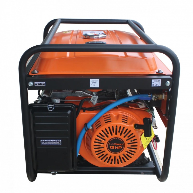 Generator de curent 5.5 kW SuperHIBRID (GPL + Gaz Natural + Benzina) cu posibilitate de Automatizare - CRIANO - CNO-NRG-7000-G-A