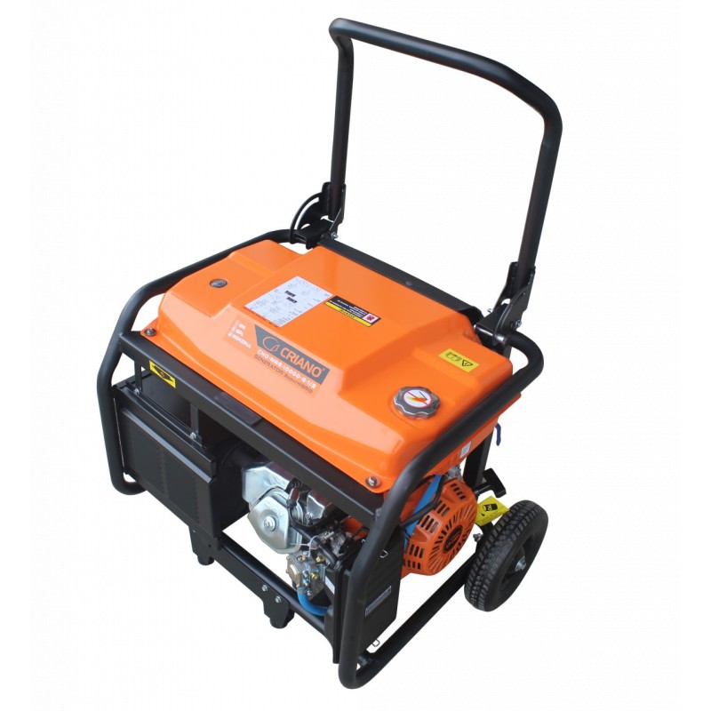 Generator de curent 8.2 kW SuperHIBRID (GPL + Gaz Natural + Benzina) voltaj selectabil 230V sau 400V - CRIANO - CNO-NRG-10000-G-