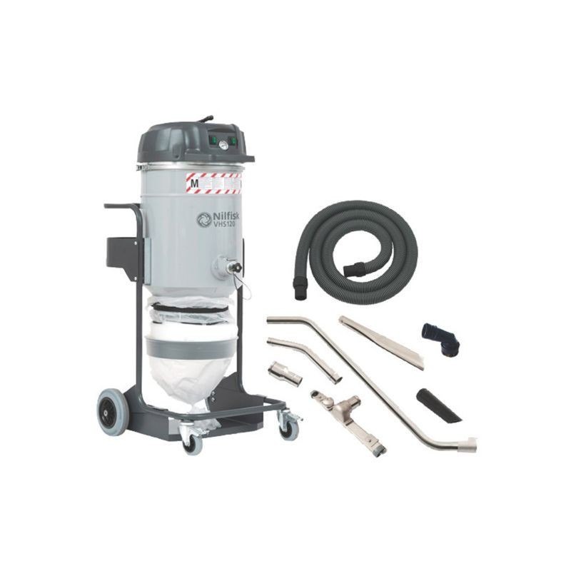 Aspirator Industrial Umed/Uscat pt. deseuri periculoase, VHS 120CB HC ALL-IN-ONE B&C - 2kW, 25litri - Nilfisk-4012300070 Aspirator Industrial Umed/Uscat pt. deseuri periculoase, VHS 120CB HC ALL-IN-ONE B&C - 2kW, 25litri - Nilfisk-4012300070