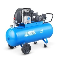 Compresor de aer cu piston - 230V, 2.2 kW, 393 L/min, 10 bari - Rezervor 200 Litri - ABAC-A39-200-CM3-4116024151