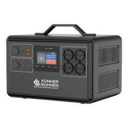 Statie acumulator portabil pentru incarcare electrica, UPS, PowerBank - 2240Wh, 2400W - KS-2400PS