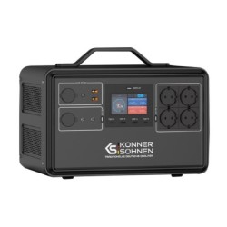 Statie acumulator portabil pentru incarcare electrica, UPS, PowerBank - 2240Wh, 2400W - KS-2400PS