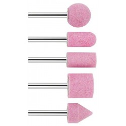 Bosch Set pietre de slefuit, tija de prindere 6mm granulatie 60 25 15 15 set 5 buc.