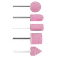 Bosch Set pietre de slefuit, tija de prindere 6mm granulatie 60 25 15 15 set 5 buc.