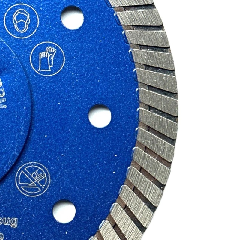 Disc DiamantatExpert pt. Gresie ft. dura, Portelan dur, Granit - Turbo 115x22.2 (mm) Super Premium - DXDH.3927.115