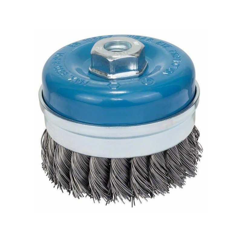 Bosch Perie-oala, sarma cu noduri 90 otel 90mm, 0,5mm, M14