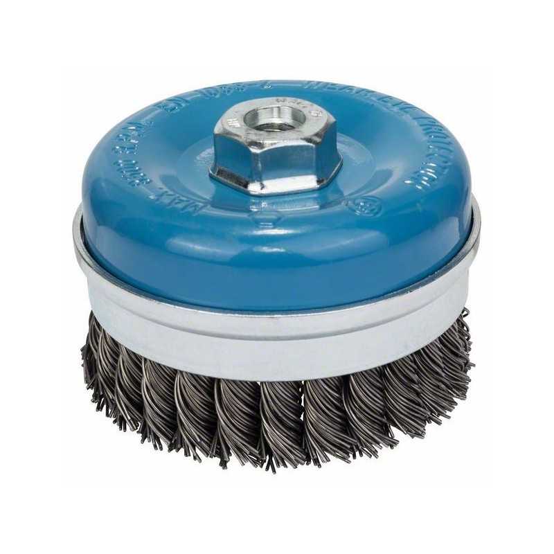 Bosch Perie-oala, sarma cu noduri 100 otel 100mm, 0,8mm, M14