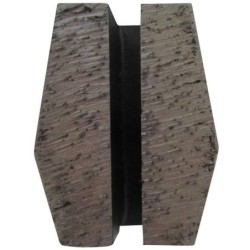 Placa cu segmenti diamantati pt. slefuire pardoseli - segmenti medii (negru) - # 40 - Schwamborn - DXDH.8515.11.44