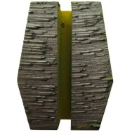 Placa cu segmenti diamantati pt. slefuire pardoseli - segmenti soft (galben) - # 16 - Schwamborn - DXDH.8515.11.61