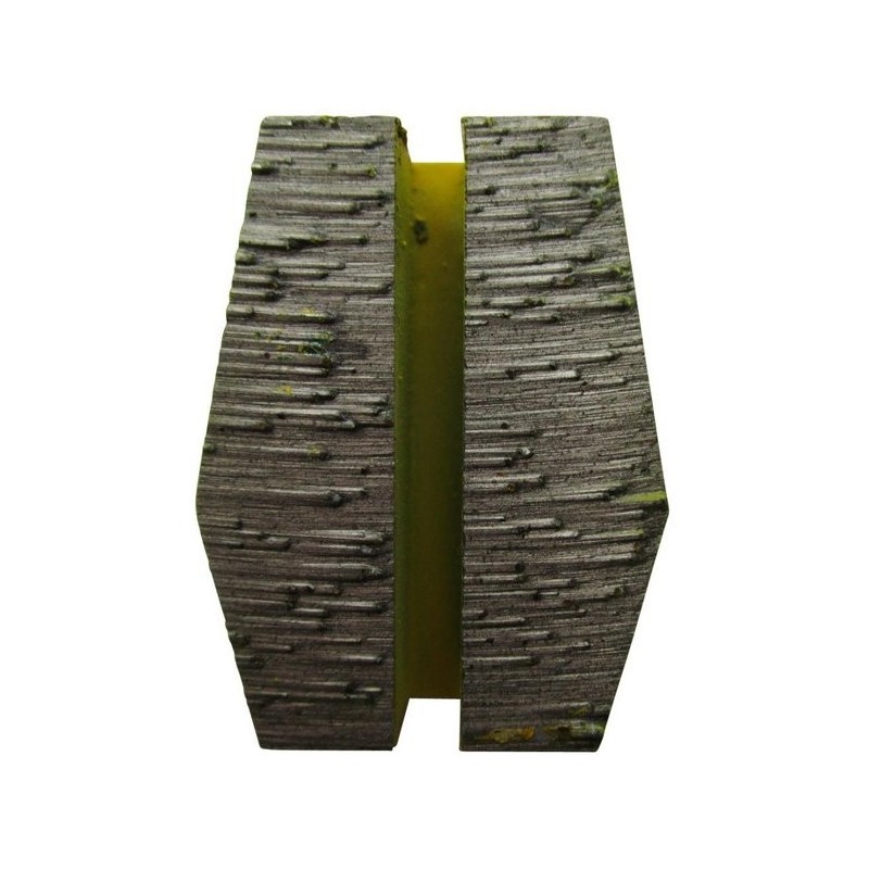 Placa cu segmenti diamantati pt. slefuire pardoseli - segmenti soft (galben) - # 40 - Schwamborn - DXDH.8515.11.64