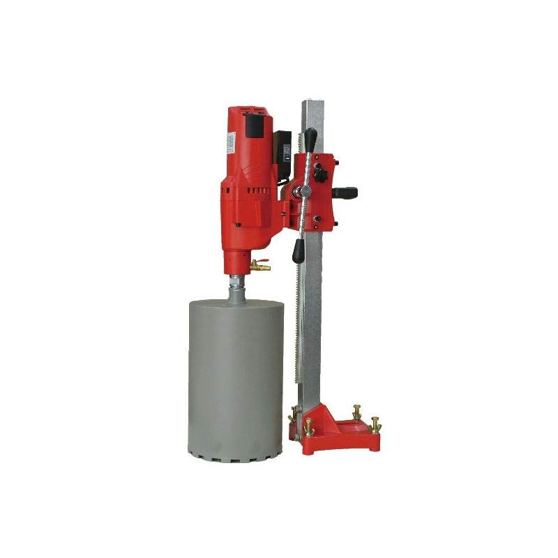 SH - RESIGILAT - Masina de carotat profesionala pt. beton armat si materiale dure Ø255mm, 4.25kW, stand inclus - CNO-OB-255E