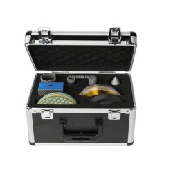 SET 16 unelte diamantate profesionale pt. meseriasi - carote, discuri, freze si accesorii in valiza - BIHUI-DBDFS16