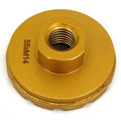 Cupa diamantata, segment TURBO - Granit/Piatra/Marmura/Beton 55mm Premium - DXDY.PTGC.55