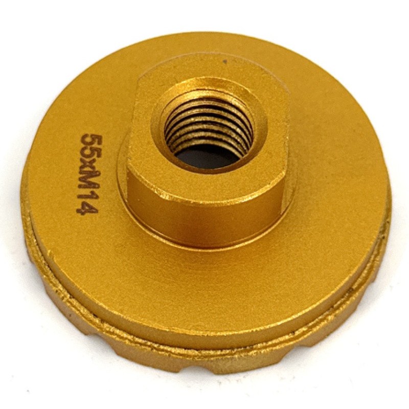 Cupa diamantata, segment TURBO - Granit/Piatra/Marmura/Beton 55mm Premium - DXDY.PTGC.55