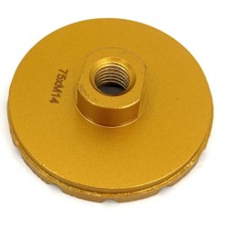 Cupa diamantata, segment TURBO - Granit/Piatra/Marmura/Beton 75mm Premium - DXDY.PTGC.75