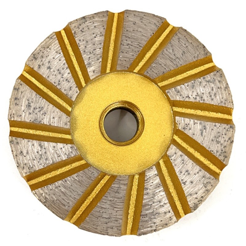 Cupa diamantata, segment TURBO - Granit/Piatra/Marmura/Beton 75mm Premium - DXDY.PTGC.75