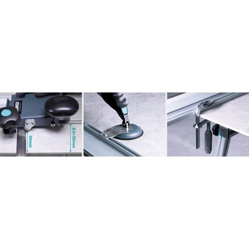 Sistem manual de taiere XXL 2.0 - pt. placi ceramice de dimensiuni mari, 320cm - BIHUI-LFMC5