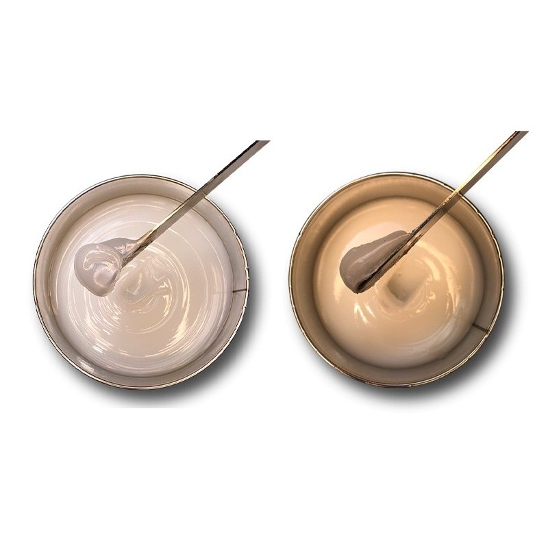 Adeziv / mastic epoxy solid extra-transparent, pt. ceramica, piatra naturala si quartz - Tenax Eliox part B, 0.75kg