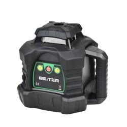 SET Nivela Laser Verde Rotativa GR3603 cu Receptor, Acumulator si Telecomanda - Beiter-GR3603