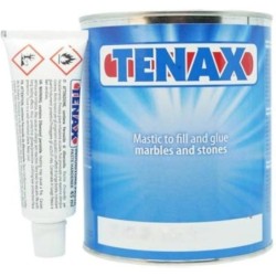 Adeziv / mastic solid tranparent, pt. piatra naturala si quartz - Tenax Solido 1lt + catalizator tub 45ml