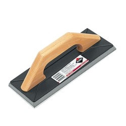 Drisca pt. rosturi din cauciuc, maner din lemn, SuperPro - RUBI-65970