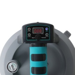 Ventuza Heavy Duty cu vacuum, afisaj digital si acumulator, pt. placi texturate - Ø200mm - BIHUI-SCBC8