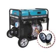 Generator de curent 10 kW inverter - DIESEL - Konner & Sohnen - KS-9500i-DЕ-ATSR