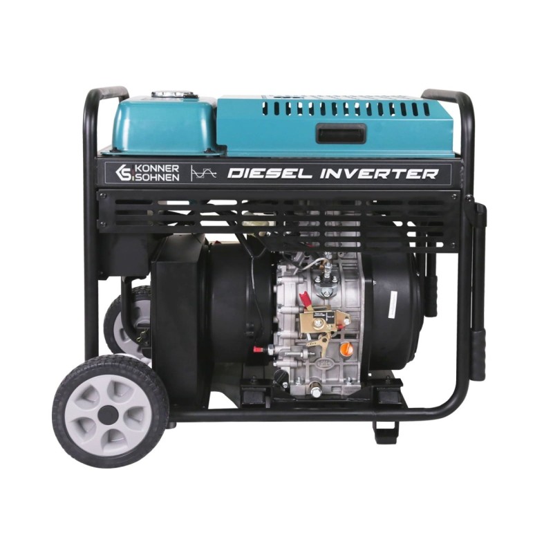 Generator de curent 10 kW inverter - DIESEL - Konner & Sohnen - KS-9500i-DЕ-ATSR Generator de curent 10 kW inverter - DIESEL - Konner & Sohnen - KS-9500i-DЕ-ATSR