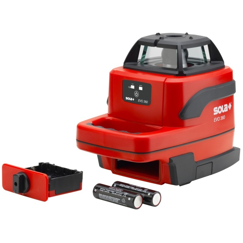 Laser rotativ EVO 360 PROFESSIONAL, max. 300m (cu receptor), Li-ion - Sola-71018201