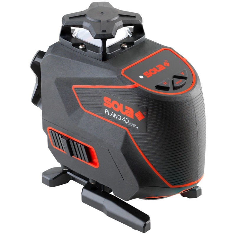Nivela Laser Verde PLANO 4D multilinie 4x360°, 30m, Li-Ion - SOLA-71018001