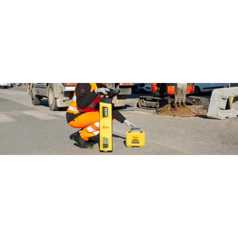 Localizator Utilitati DD300 Connect, pachet adancime cu transmitator DA300, 1Watt - Leica-6018914