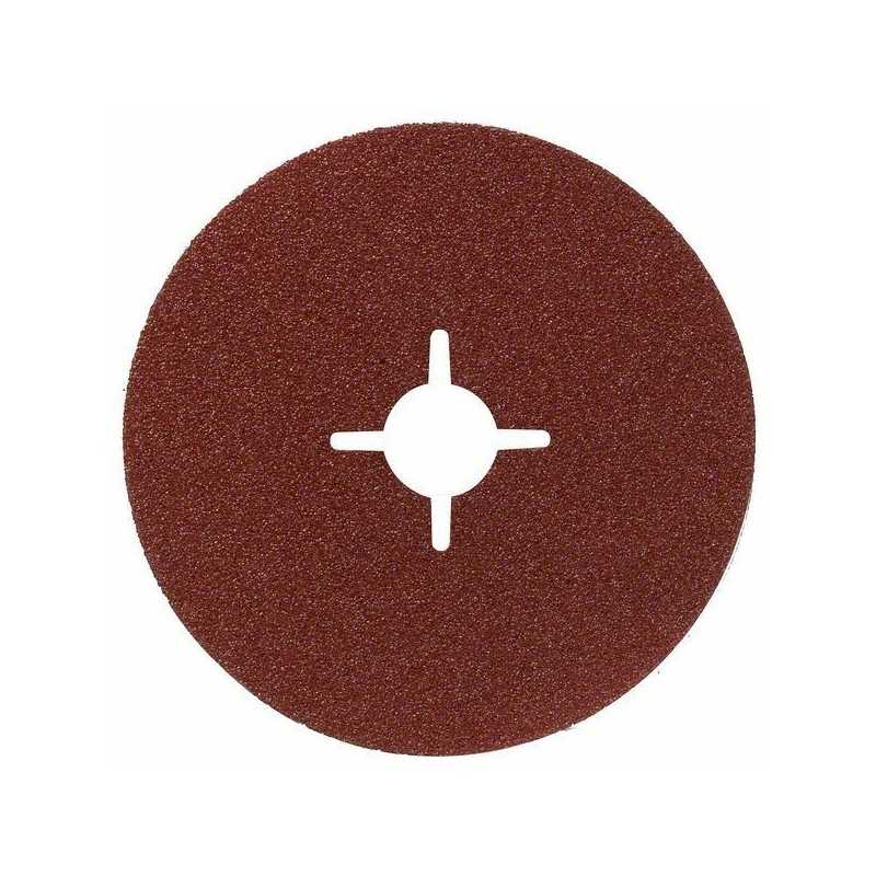 Bosch Disc de slefuire cu fibre R444, Expert for Metal D125mm G100