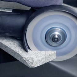 Disc Diamantat pt. taiat si slefuit sticla 250x22.23 (mm), segment 15mm Premium - BIHUI-DPG250