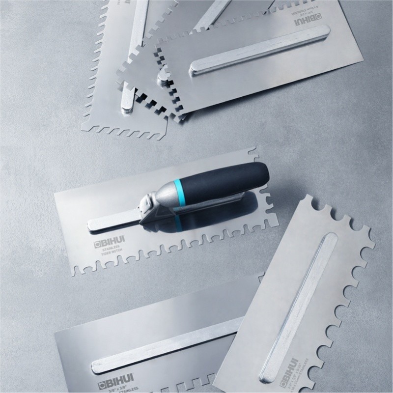 Set profesional pt. rostuiri din gletiere si dristi - 12 piese, 248 x 115mm - BIHUI-PTSCK12