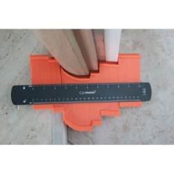 Sablon Profesional cu mecanism interior din aluminiu, pentru copiere forme, lung. 250mm - CNO-COPYCAT