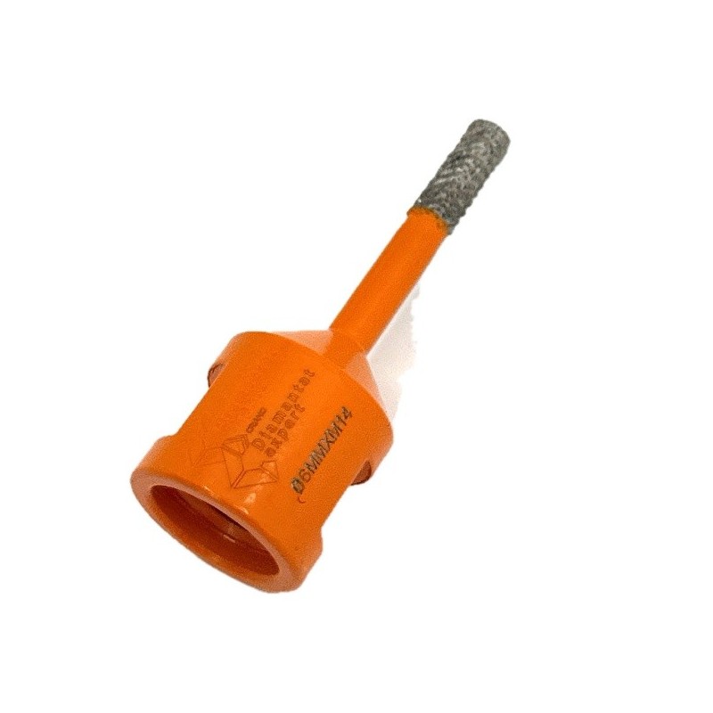 Carota diamantata pt. placi dure & gresie portelanata - diam. 6mm - 3DTECH - Super Premium - DXDY.NEODRILL.06