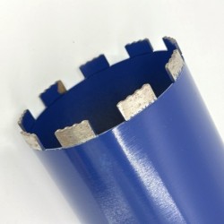 Carota diamantata segment Turbo Laser SLIM-Rapid pt. beton armat diam. 112 x 400 (mm) - Premium - DXQZ.Slim1117.112