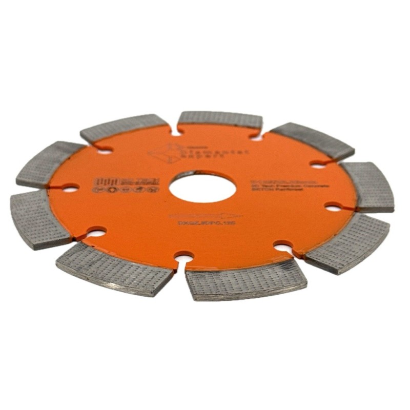 Disc DiamantatExpert 3DTECH pt. Beton puternic armat si materiale foarte dure 125mm ULTRA Premium - DXQZ.3DPC.125