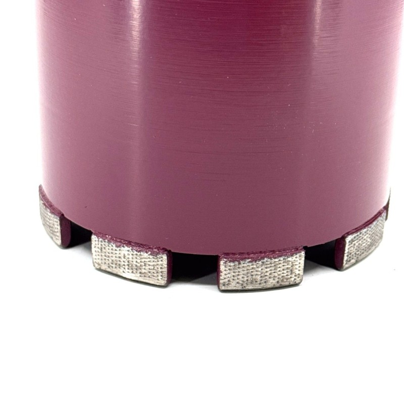 Carota diamantata segment Turbo Laser 3DTECH pt. beton armat diam. 127 x 400 (mm) - ULTRA Premium - DXQZ.3D1117.127