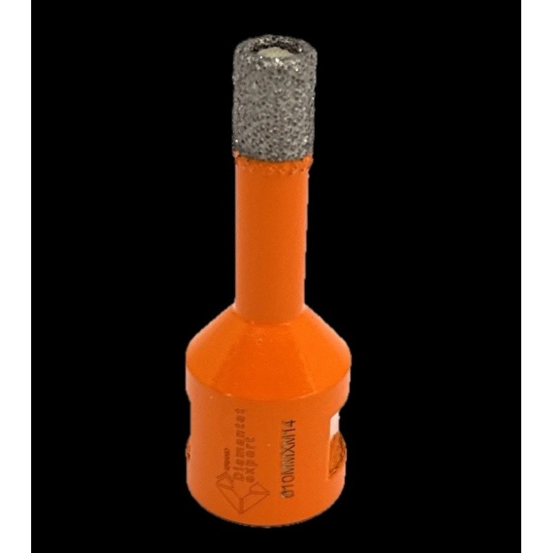 Carota diamantata pt. placi dure & gresie portelanata - diam. 10mm - 3DTECH - Super Premium - DXDY.NEODRILL.10