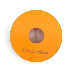 Freza diamantata pentru profilare granit, marmura, gresie Profil Semicerc Full Bullnose exterior, R-20mm, ∅75x22,23mm - DXDY.FPP