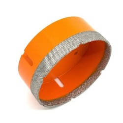 Carota diamantata pt. placi dure & gresie portelanata - diam. 100mm - 3DTECH - Super Premium - DXDY.NEODRILL.100